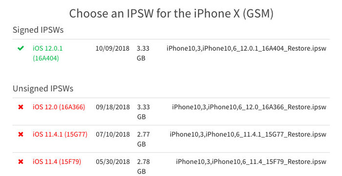 蘋果推送iOS12.1最新測試版，并關(guān)閉了舊系統(tǒng)驗證通道